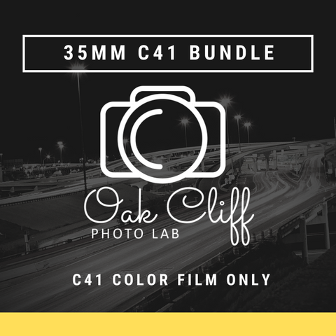 Film Bundle 35mm C41 Color: Develop and Scan